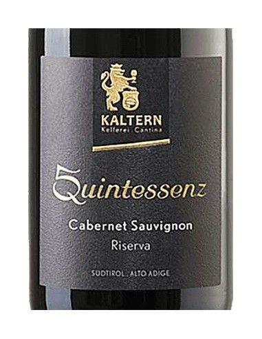 Vini Rossi - Alto Adige Cabernet Sauvignon Riserva DOC 'Quintessenz'  2018 (750 ml.) - Cantina di Caldaro Kaltern - Kaltern Cant