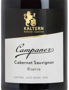 Red Wines - Alto Adige Cabernet Sauvignon DOC Reserve 'Campaner' 2019 (750 ml.) - Cantina di Caldaro Kaltern - Kaltern Cantina d