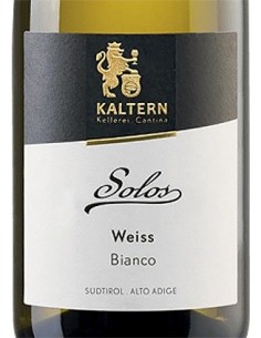 Vini Bianchi - Alto Adige Bianco DOC 'Solos' 2019 (750 ml.) - Cantina di Caldaro Kaltern - Kaltern Cantina di Caldaro - 2