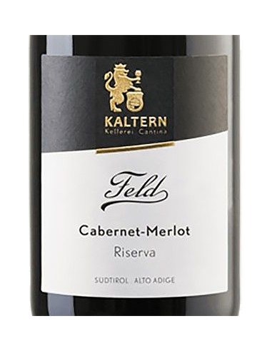 Vini Rossi - Alto Adige Cabernet-Merlot DOC Riserva 'Feld' 2019 (750 ml.) - Cantina di Caldaro Kaltern - Kaltern Cantina di Cald