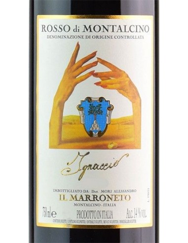 Red Wines - Rosso di Montalcino DOC 'Ignaccio' 2019 (750 ml.) - Il Marroneto - Il Marroneto - 2