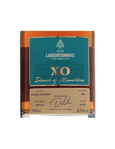 Rum Agricole de Mauritius 'XO' (700 ml. astuccio) Labourdonnais Labourdonnais - 3