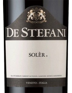 Red Wines - Veneto IGT 'Soler' 2019 (750 ml.) - De Stefani - De Stefani - 2