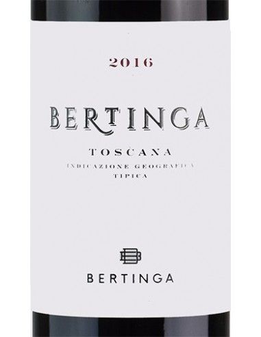 Toscana Rosso IGT 'Bertinga' 2016 (750 ml.) Bertinga Bertinga - 2