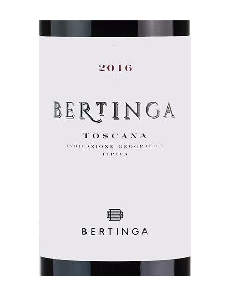 Toscana Rosso IGT 'Bertinga' 2016 (750 ml.) Bertinga Bertinga - 2