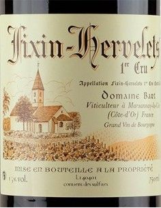Red Wines - Fixin Rouge Hervelets 1er Cru 2018 (750 ml.) - Domaine Bart - Domaine Bart - 2