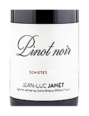 Red Wines - Pinot Noir 'Schistes' 2019 (750 ml.) - Jean-Luc Jamet - Jean-Luc Jamet - 2