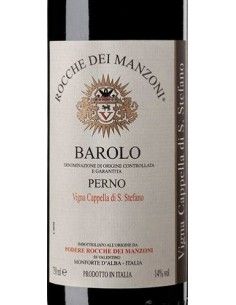 Barolo DOCG Perno 'Vigna Cappella di Santo Stefano' 2016 (750 ml.) Rocche dei Manzoni Rocche dei Manzoni - 1 2