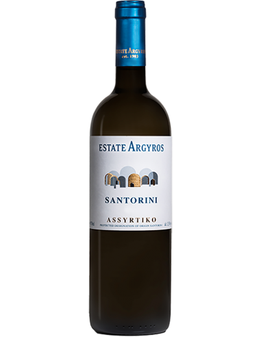 White Wines - Santorini PDO Assyrtiko 2020 (750 ml.) - Argyros Estate - Argyros - 1