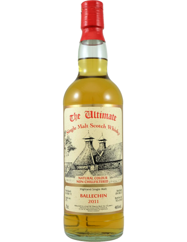 Whiskey - Single Malt Scotch Whisky 'Ballechin' 2011 10 YO  (700 ml.) - The Ultimate Whisky Company - The Ultimate Whisky Compan