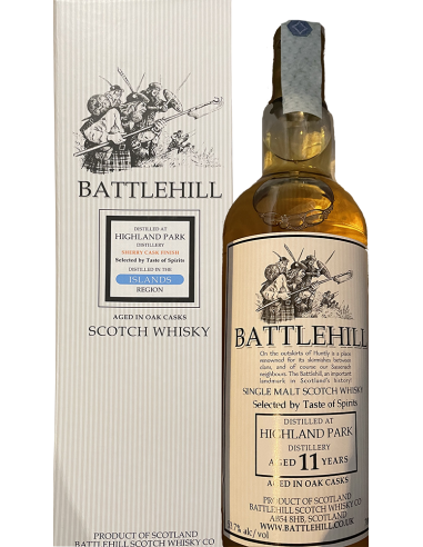 Single Malt Scotch Whisky Highland Park 11 Years (700 ml. astuccio) Battlehill Battlehill - 1