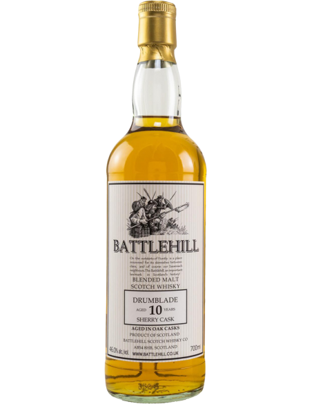 Blended Malt Scotch Whisky 'Drumblade' 10 Years 2011 (700 ml. astuccio) Battlehill Battlehill - 2