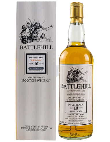 Blended Malt Scotch Whisky 'Drumblade' 2011 10 Years (700 ml. boxed) - Battlehill Battlehill - 1