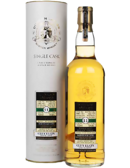 Scotch Whisky Single Cask 'Glen Elgin' 11 Jahre 2010 (700 ml. Metallbox) Duncan Taylor Duncan Taylor - 1