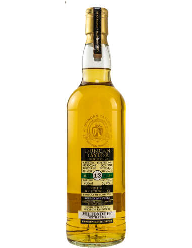 Scotch Whisky Single Cask 'Miltonduff' 13 Years 2008 (700 ml. metal box) Duncan Taylor Duncan Taylor - 2