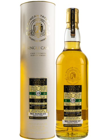 Whisky - Single Cask Scotch Whisky 'Miltonduff' 2008 13 Years (700 ml. astuccio) - Duncan Taylor - Duncan Taylor - 1