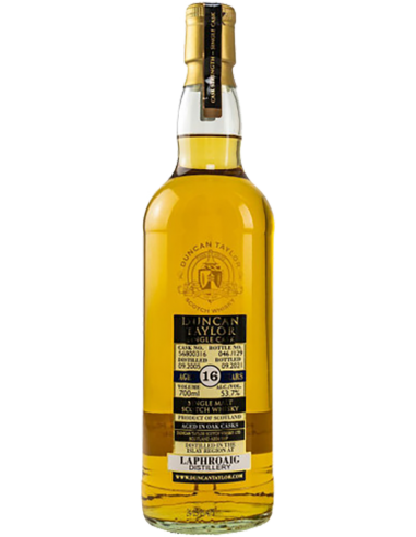 Scotch Whisky Single Cask Peated 'Laphroaig' 16 Jahre 2005 (700 ml. Metallbox) Duncan Taylor Duncan Taylor - 2