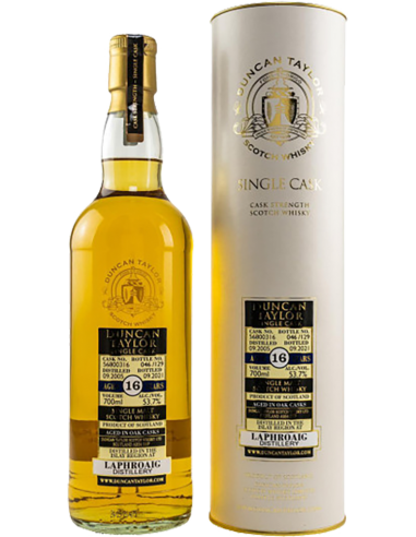 Whisky - Peated Single Cask Scotch Whisky 'Laphroaig' 2005 16 Years (700 ml. astuccio) - Duncan Taylor - Duncan Taylor - 1