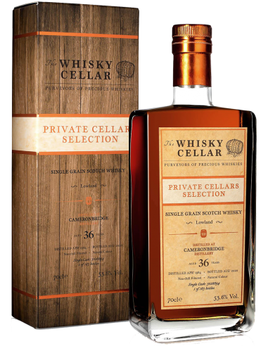 Whisky - Single Grain Scotch Whisky 'Cameronbridge' 1984 36 Years (700 ml. astuccio) - The Whisky Cellar - The Whisky Cellar - 1