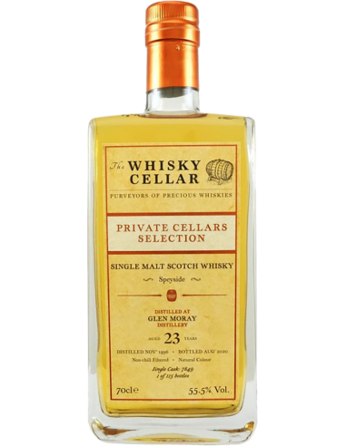 Single Malt Scotch Whisky 'Glen Moray' 23 Ans 1996 (700 ml. avec etui) The Whisky Cellar The Whisky Cellar - 2