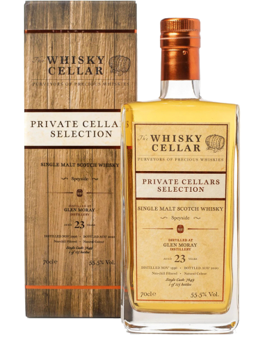 Whisky - Single Malt Scotch Whisky 'Glen Moray' 1996 23 Years (700 ml. astuccio) - The Whisky Cellar - The Whisky Cellar - 1