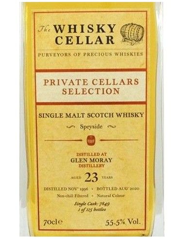Single Malt Scotch Whisky 'Glen Moray' 23 Jahre 1996 (700 ml. mit etui) The Whisky Cellar The Whisky Cellar - 3
