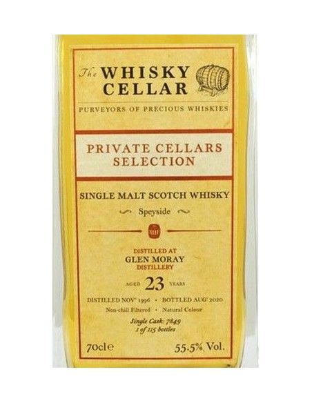 Single Malt Scotch Whisky 'Glen Moray' 23 Years 1996 (700 ml. astucciato) The Whisky Cellar The Whisky Cellar - 3 Single Malt Scotch Whisky 'Glen Moray' 23 Years 1996 (700 ml. astucciato) The Whisky Cellar The Whisky Cellar - 3