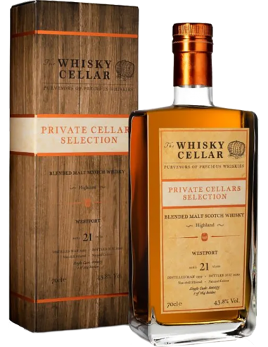 Whiskey - Blended Malt Scotch Whisky 'Westport' 1999 21 Years (700 ml. boxed) - The Whisky Cellar - The Whisky Cellar - 1