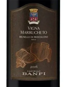 Brunello di Montalcino DOCG 'Vigna Marrucheto' 2017 (750 ml.) Castello Banfi Banfi - 1 2