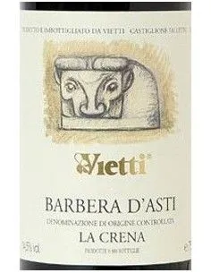 Barbera d'Asti Superiore Nizza DOCG 'La Crena' 2020 (750 ml.) Vietti Vietti - 1 2