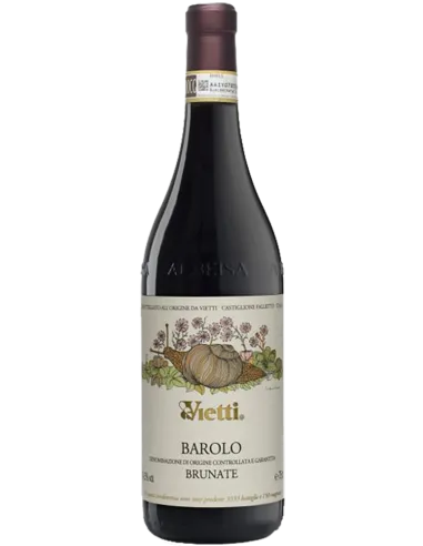 Barolo DOCG 'Brunate' 2018 (750 ml. cassetta di legno) Vietti Vietti - 2