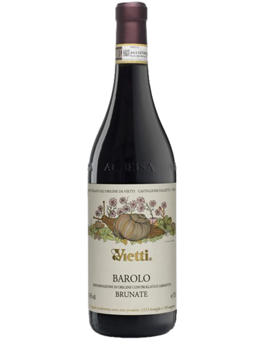 Barolo DOCG 'Brunate' 2018 (750 ml. Holzkiste) Vietti Vietti - 2