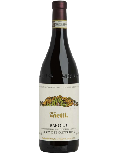 Barolo DOCG 'Rocche di Castiglione' 2018 (750 ml. Holzkiste) Vietti Vietti - 2