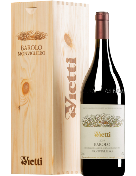 Barolo DOCG 'Monvigliero' 2018 (750 ml. cassetta di legno) Vietti Vietti - 1