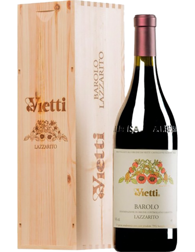 Vini Rossi - Barolo DOCG 'Lazzarito' 2018 (750 ml. cassetta di legno) - Vietti - Vietti - 1