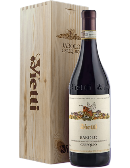 Barolo DOCG 'Cerequio' 2018 (750 ml. wooden box) Vietti Vietti - 1