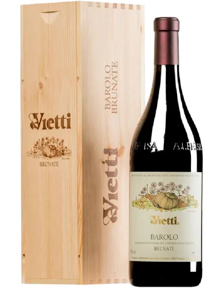Barolo DOCG 'Brunate' 2018 (750 ml. cassetta di legno) Vietti Vietti - 1 Barolo DOCG 'Brunate' 2018 (750 ml. cassetta di legno) Vietti Vietti - 1