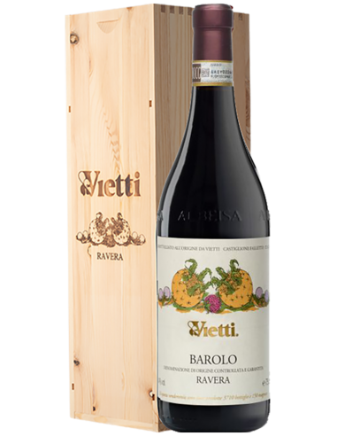 Vini Rossi - Barolo DOCG 'Ravera' 2018 (750 ml. cassetta di legno) - Vietti - Vietti - 1