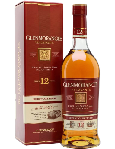 Highland Single Malt Scotch Whisky 'Lasanta' 12 Jahre (700 ml. mit etui) Glenmorangie Glenmorangie - 1