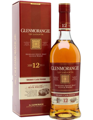 Whisky - Highland Single Malt Scotch Whisky 'Lasanta' 12 Years (700 ml. astuccio) - Glenmorangie - Glenmorangie - 1