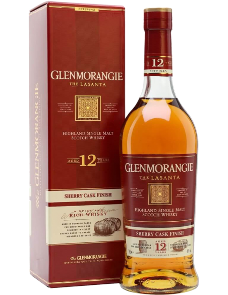 Highland Single Malt Scotch Whisky 'Lasanta' 12 Years (700 ml. astucciato) Glenmorangie Glenmorangie - 1