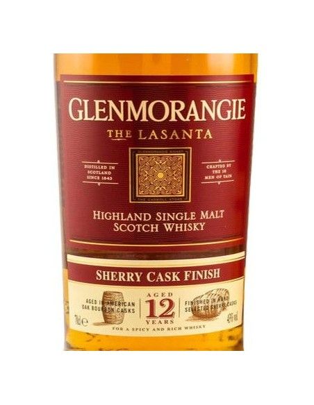 Highland Single Malt Scotch Whisky 'Lasanta' 12 Jahre (700 ml. mit etui) Glenmorangie Glenmorangie - 3