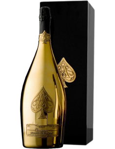 Champagne - Champagne Brut 'Gold' (750 ml. wooden box) - Armand de Brignac - Armand de Brignac - 1