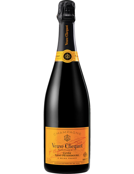 Champagne AOC Brut Premier Cru 'Cuvee Saint Petersbourg' (750 ml. avec etui) Veuve Clicquot Veuve Clicquot - 2 Champagne AOC Brut Premier Cru 'Cuvee Saint Petersbourg' (750 ml. avec etui) Veuve Clicquot Veuve Clicquot - 2