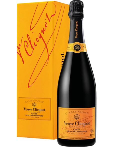Champagne AOC Brut Premier Cru 'Cuvee Saint Petersbourg' (750 ml. mit etui) Veuve Clicquot Veuve Clicquot - 1 Champagne AOC Brut Premier Cru 'Cuvee Saint Petersbourg' (750 ml. mit etui) Veuve Clicquot Veuve Clicquot - 1