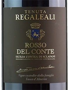 Contea di Sclafani Rosso DOC 'Rosso del Conte' 2017 (750 ml.) Tasca d'Almerita Tasca d'Almerita - 1 2