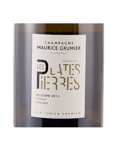 Champagne AOC Extra Brut 'Les Plates Pierres' Jahrgang 2012 (750 ml.) Maurice Grumier Maurice Grumier - 2