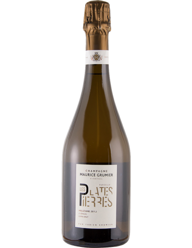 Champagne AOC Extra Brut 'Les Plates Pierres' Jahrgang 2012 (750 ml.) Maurice Grumier Maurice Grumier - 1