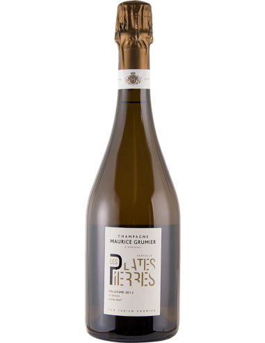Champagne - Champagne Extra Brut 'Les Plates Pierres' Millesime 2012 (750 ml.) - Maurice Grumier - Maurice Grumier - 1