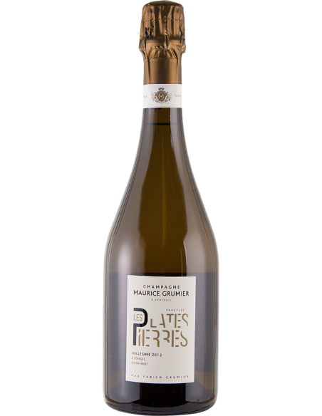 Champagne AOC Extra Brut 'Les Plates Pierres' Vintage 2012 (750 ml.) Maurice Grumier Maurice Grumier - 1 Champagne AOC Extra Brut 'Les Plates Pierres' Vintage 2012 (750 ml.) Maurice Grumier Maurice Grumier - 1